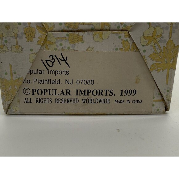 1999 Victorian Collection Jewelry New Box Hinged Trinket Boots Vintage Nostalgic - Picture 12 of 14